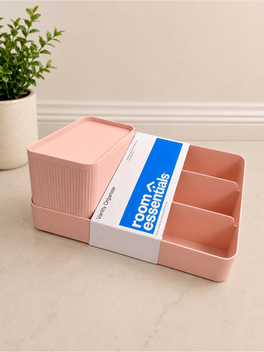 Room Essentials Blush Pink Vanity Organizer Set